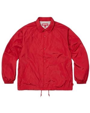 Supreme Old English Arc Coaches Jacket - Red