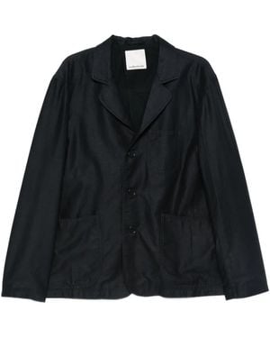 YMC Blazer Boutonné À Poches Plaquées - Noir