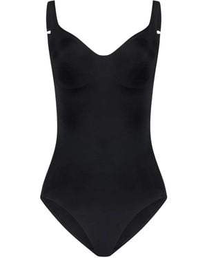 Wolford Mat De Luxe Straps Forming Bodysuit - Black