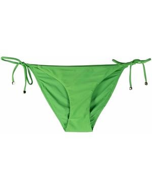 Nanushka Side-Tie Bikini Bottoms - Green
