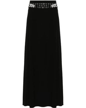 Rabanne High-Waist Maxi Skirt - Black