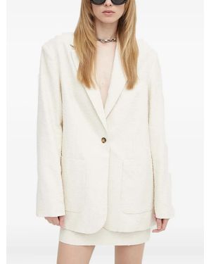 Herskind Single-Breasted Blazer - White
