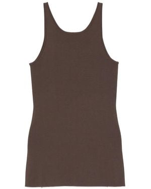 TOTEME Knitted Tank Top - Brown