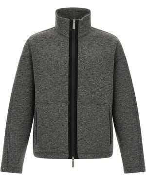 Laminar High-Neck Jacket - Grey