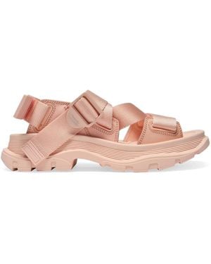 McQueen Sandalen Mit Breiter Sohle - Pink