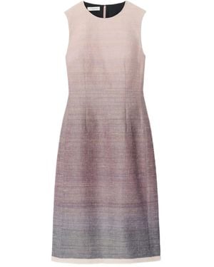Lafayette 148 New York Ombré Sheath Midi Dress - Purple