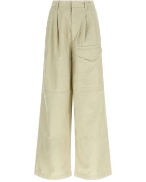 AURALEE Paneled Pants - Natural