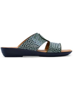 Fratelli Rossetti Cut-Out Effect Sandals - Blue