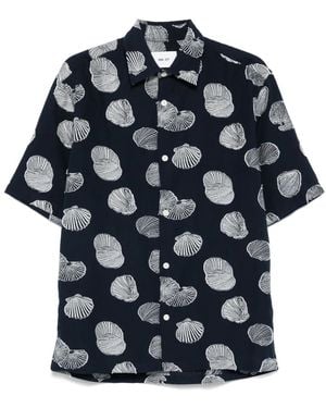 NN07 Freddy Shirt - Blue
