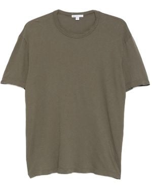 James Perse Klassisches T-Shirt - Grün