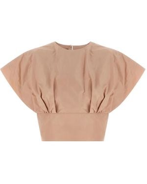 Pinko Crop Top Wide Sleeves - Pink