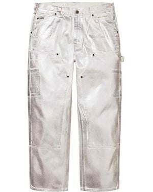Supreme X Maison Margiela Foil Double-Knee Pants - White