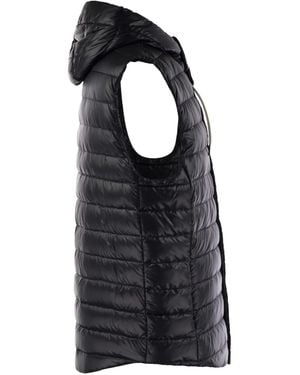 Herno Bodywarmer Met Knoopsluiting - Zwart