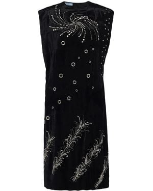 Prada Velvet Dress - Black