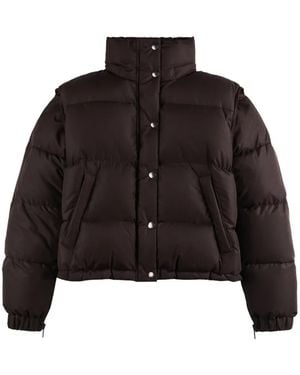 Hogan Deconstruct Puffer Jacket - Black
