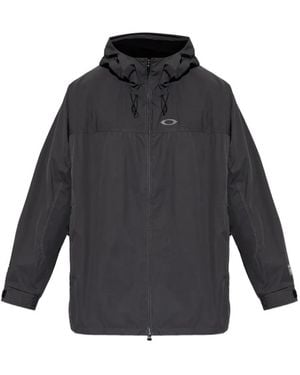 Oakley Hooded Long-Sleeve Jacket - Gray