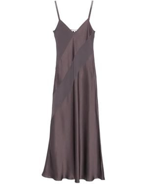 Antonelli Luna Panelled Maxi Dress - Purple