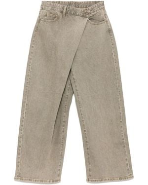 JNBY Wide-Leg Jeans - Natural
