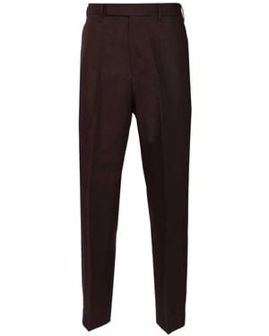 Paul Smith Pantalones de lino - Morado