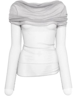 Christopher Esber Veiled Top - White