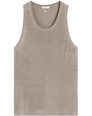 Ami Paris Trägershirt Mit U-Ausschnitt - Grau