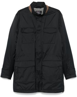 Kiton Padded Parka - Black