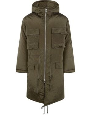 OAMC Multi-Pocket Hooded Parka - Green