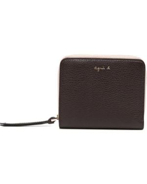 agnès b. Angele Wallet - Brown