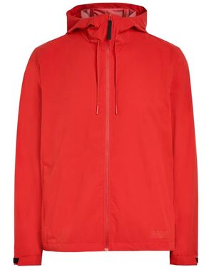 Rains Mito Hooded Jacket - Red