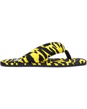 The Attico 'Indie' And Flat Thong - Yellow