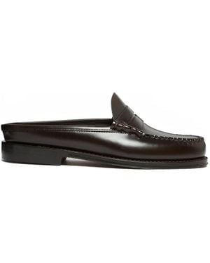 G.H. Bass & Co. Weejuns Larson Penny Slides - White