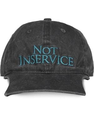 SRVC Studio Embroidered-Logo Baseball Cap - Grey