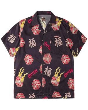 Evisu Camicia A Maniche Corte - Nero