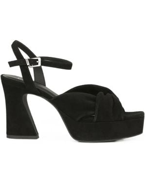 Ash Opus Plateau-Sandalen Mit Knoten - Schwarz