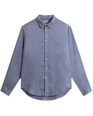Woolrich Cotton Shirt - Blue
