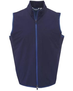 Peter Millar Zip Vest - Blue