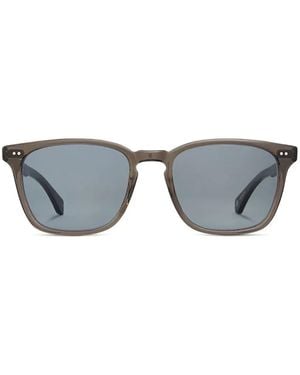 Garrett Leight Lunettes De Soleil Carrées Earvin - Gris