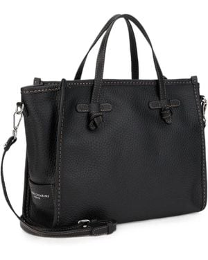 Gianni Chiarini Marcella Knot-Detail Tote Bag - Black
