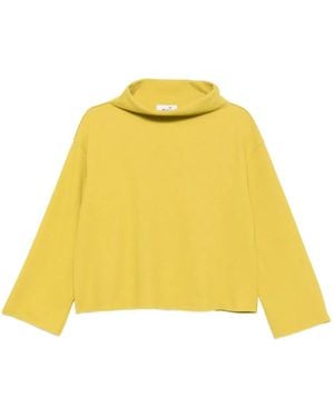 Niu Roll-neck Sweater - Yellow