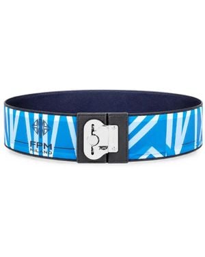 Fpm Milano Xs Butterfly Elasticated Luggage Belt - Blue