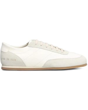 Common Projects Minimal Runner Sneakers Mit Einsätzen - Weiß