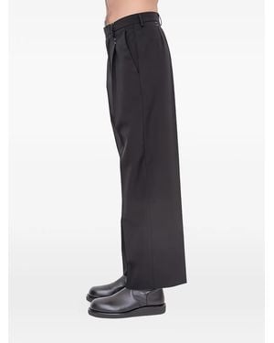 MM6 by Maison Margiela Pleated Pants - Black