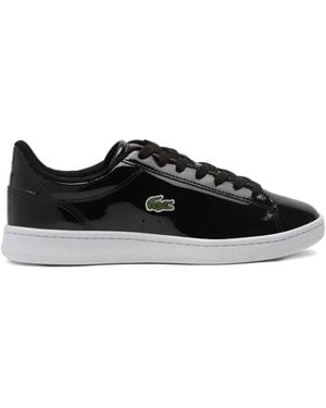 Lacoste エナメルレザー スニーカー - ブラック