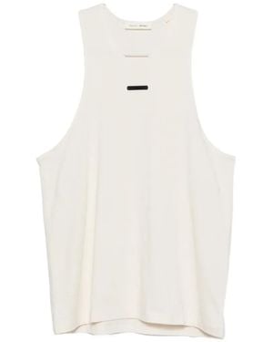 Fear Of God Essentials Logo-Plaque Vest - White