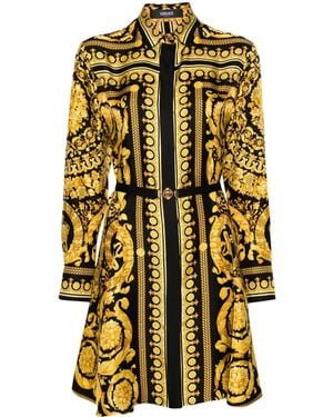 Versace Baroque Dress Clothing - Metallic