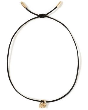 Otiumberg 18Kt Vermeil Knot Necklace - Metallic