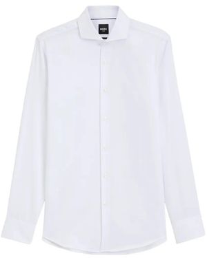 BOSS Long-Sleeves Shirt - White