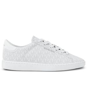 Michael Kors Baskets Reign Signature À Logo - White