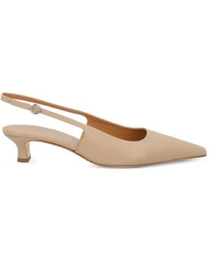 Aeyde Slingback Heeled Pumps - Natural