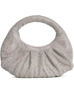 Twentyfourhaitch Embellished Tote Bag - Metallic
